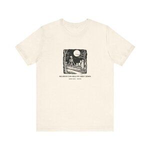 Work Song No Grave White Retro Music Fan Graphic T-Shirt